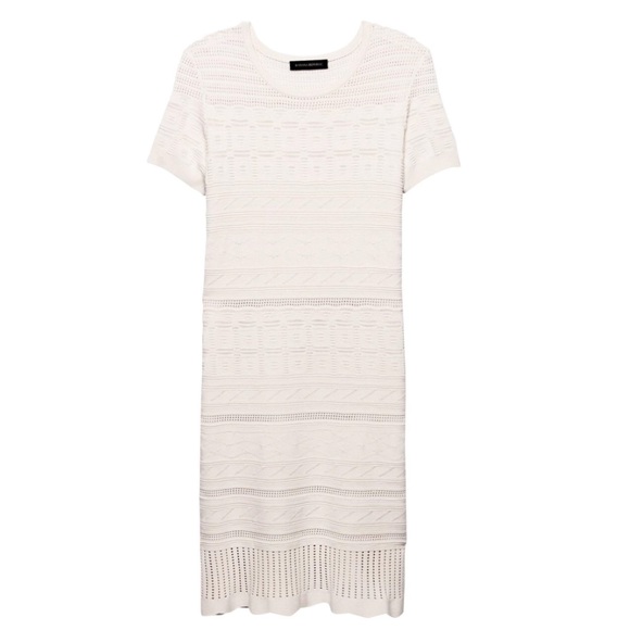 Banana Republic Mixed-Stitch Knit Dress - Picture 1 of 3